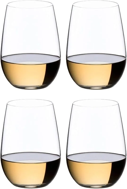 RIEDEL Vaso de vino Riedel O Riesling Juego de 4 copas de vino blanco 375ml — Vino y mesa festiva