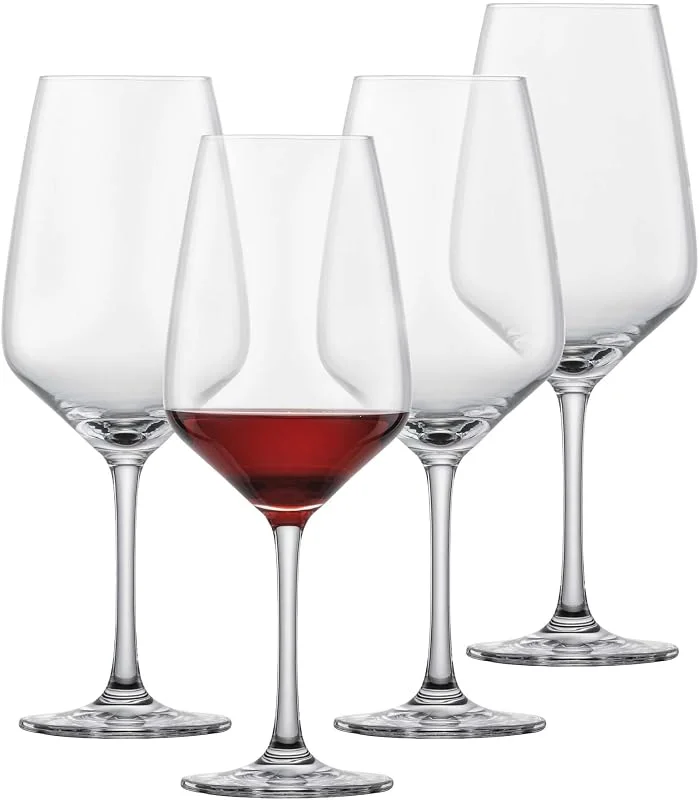 Visita la tienda de Schott Zwiesel Schott Zwiesel Copas de vino tinto Tulip (juego de 4), copas de vino para vino tinto, copas de cristal Tritan aptas para lavavajillas, fabricadas en Alemania (17 onzas) — Vino y mesa festiva