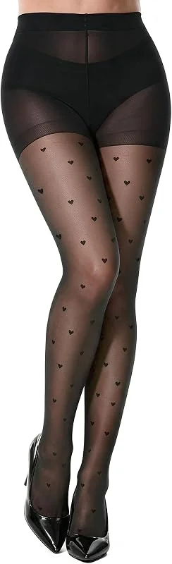Visita la tienda de Kiiwah Kiiwah Medias Fantasia Mujer 15 Den, Medias Negras Sexy — Ropa Navidad