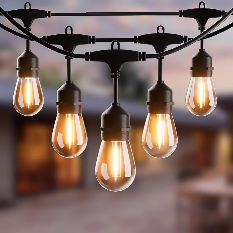 Visita la tienda de Yuucio Guirnalda Exterior 45M S14 IP65, Conectable, Inastillable — Luces Navidad