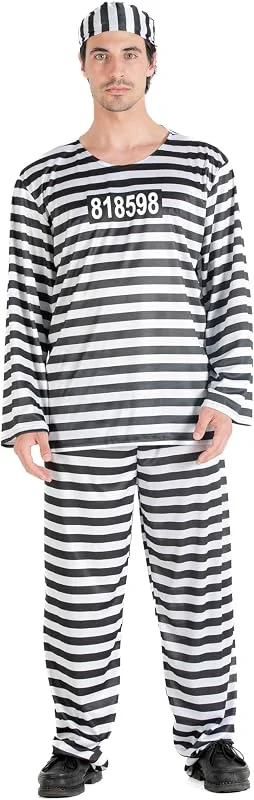 Visita la tienda de Ciao Ciao- Prisionero Alcatraz disfraz adultos (Talla única) — Ropa Navidad