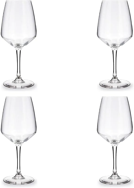 Luminarc Set de 4 copas de vino Vinetis de cristalín 50 cl — Vino y mesa festiva