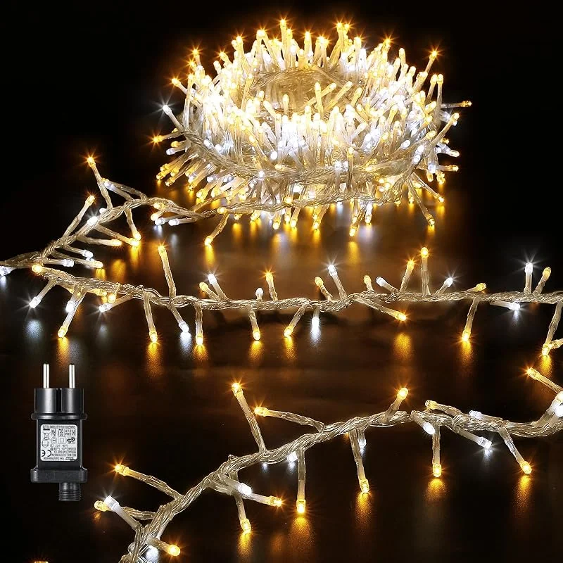 Visita la tienda de GlobaLink GlobaLink Luces Navidad Exterior, Guirnalda Luces Exterior 10M 500LEDs — Decoracion Navidad