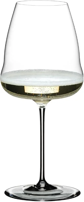 Riedel Winewings - Copa de vino Champán, 1 unidad, transparente — Vino y mesa festiva