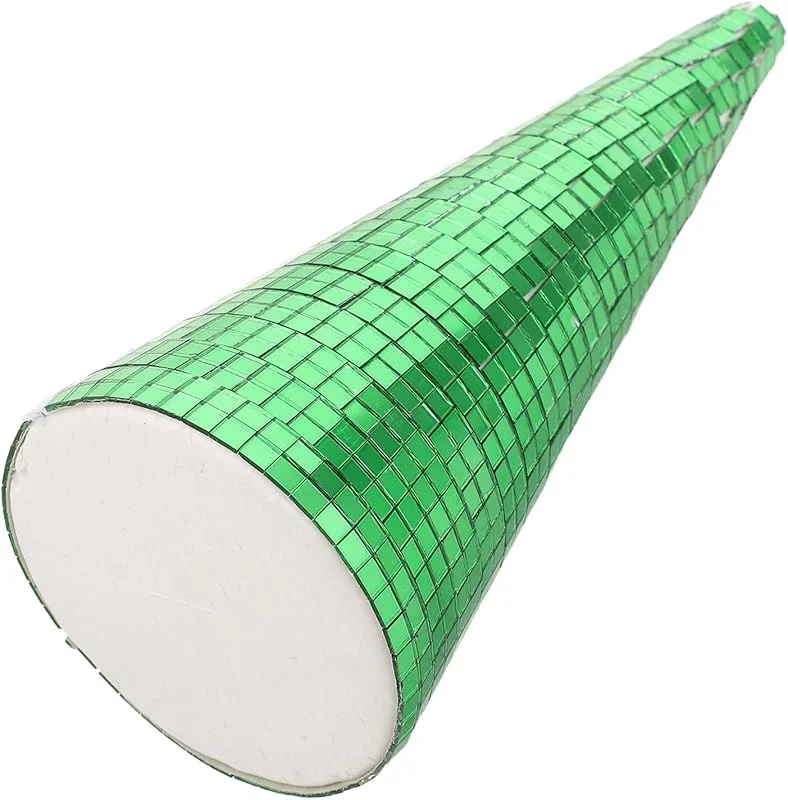 PRETYZOOM Adorno Navideño Árbol de Cono Disco 20cm Verde Mesa Fiesta — Decoracion Navidad