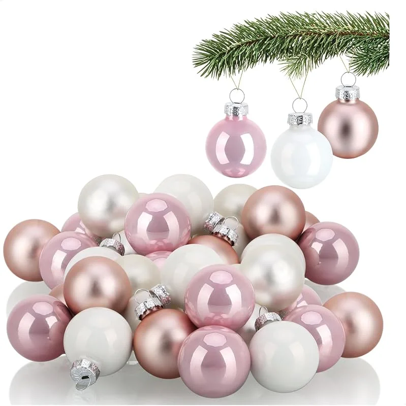 Visita la tienda de com-four COM-FOUR® 40x Bolas de Navidad, Adornos para el árbol de Navidad — Decoracion Navidad