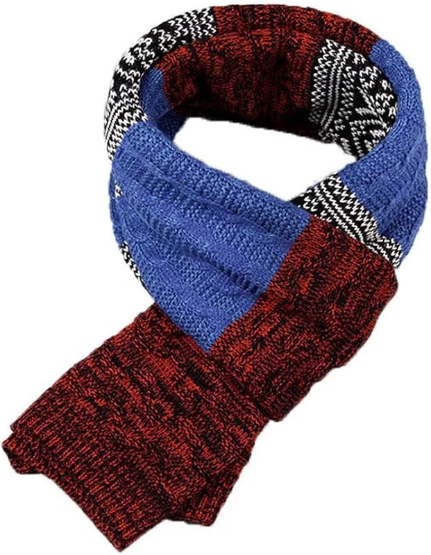 Visita la tienda de Yuson Girl Yuson Girl Bufanda Punto Hombre Mujer la Tela Escocesa Cozy Lana Abrigo Del Mantón Cuello Bufanda Regalos Para Hombre Mujer — Ropa Navidad