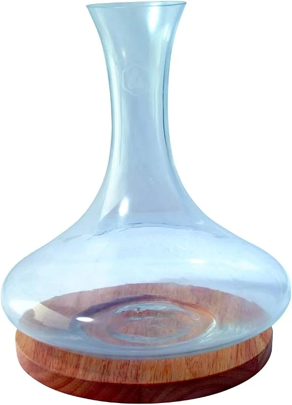 Visita la tienda de LAGUIOLE Laguiole Decantador para Decantar Vino - Vidrio, Madera - Transparente — Vino y mesa festiva