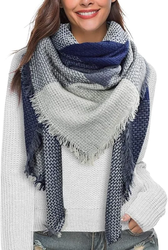Visita la tienda de HEEKPEK heekpek Bufandas Mujer Invierno Grib Grande Chal Cálido Moda Bufandas Largas de Invierno — Ropa Navidad