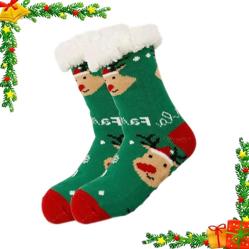 Jiahuade Calcetines Mujer Invierno, Bonitos Calcetines Navidad, calcetines Navideños Térmicos Antideslizantes, Valcetine de Navidad para Mujer, adecuado para tallas 36-42 — Decoracion Navidad
