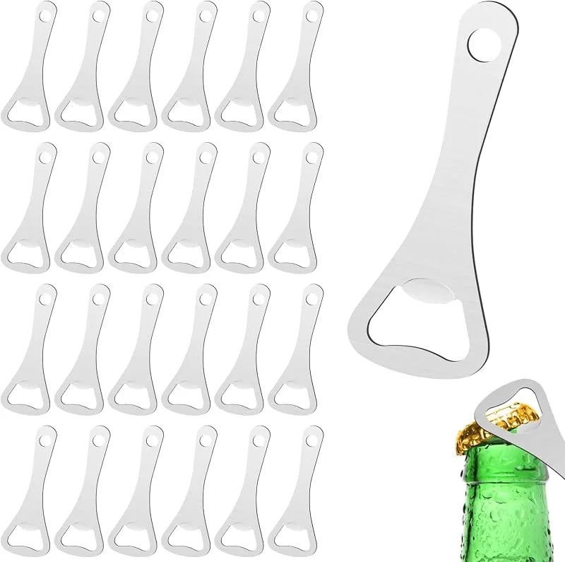 Sinofort 24 Piezas Abridores de Botellas de Acero Inoxidable — Vino y mesa festiva